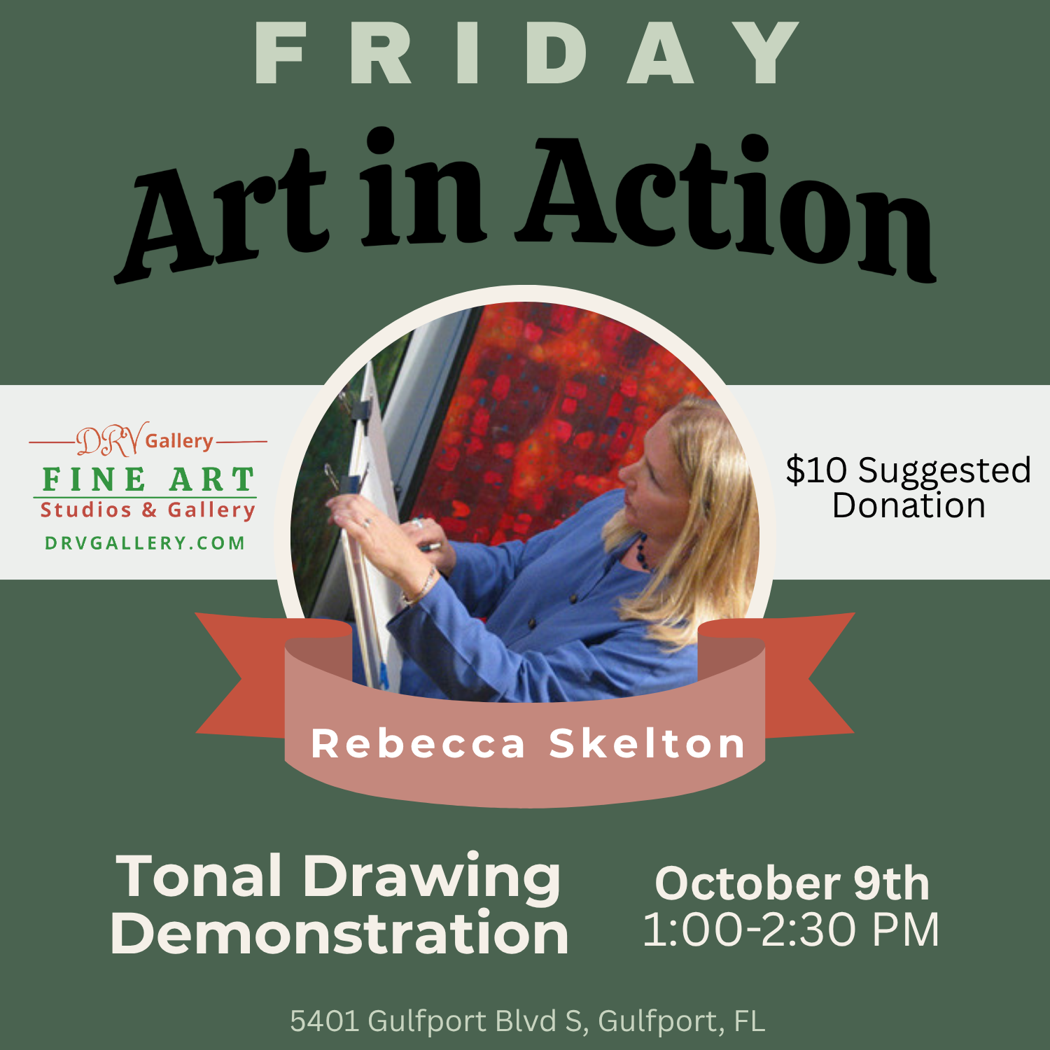 Art in Action: Tonal Drawing with Rebecca Skelton