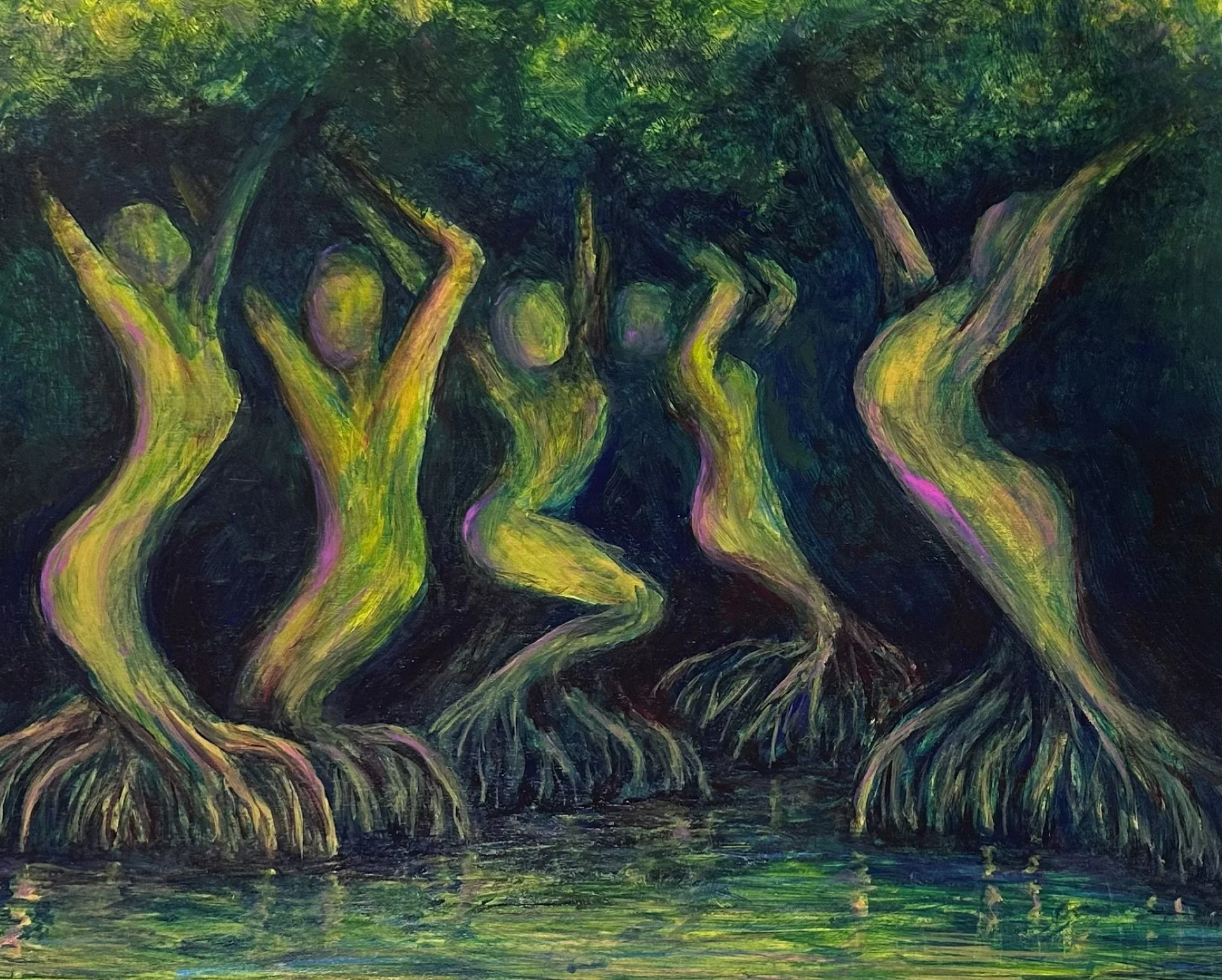Dancing in the Mangroves by Karol Hilker