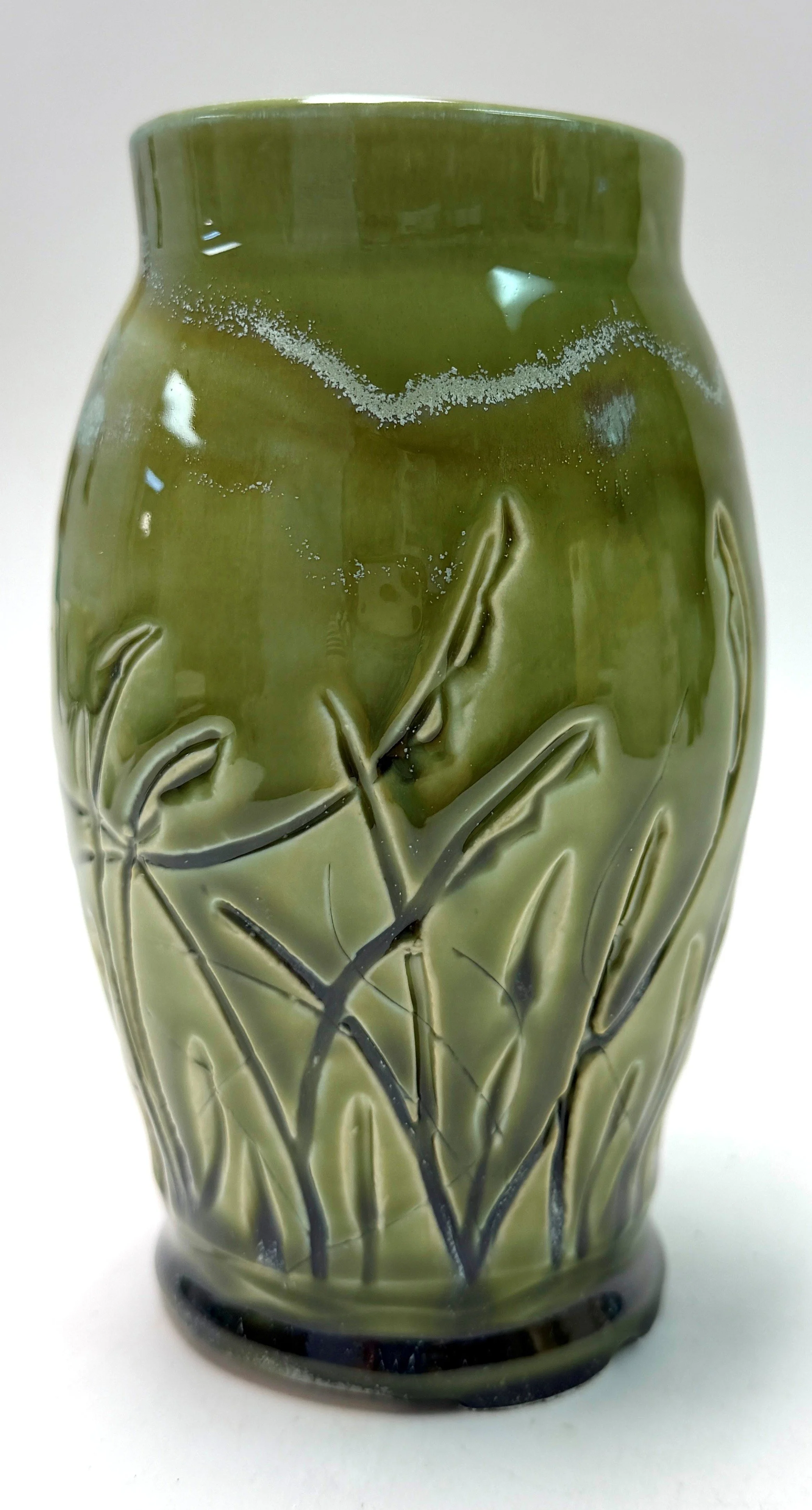 Green Vase by Patricia Burrows