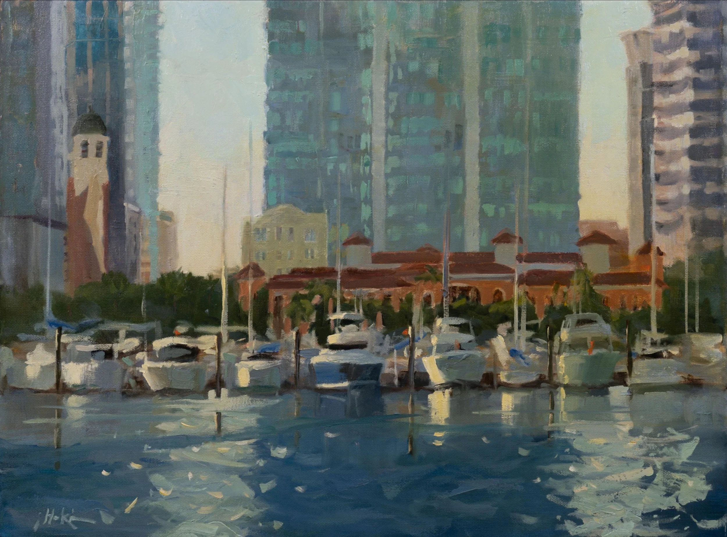 Late Afternoon by Janie Haskins