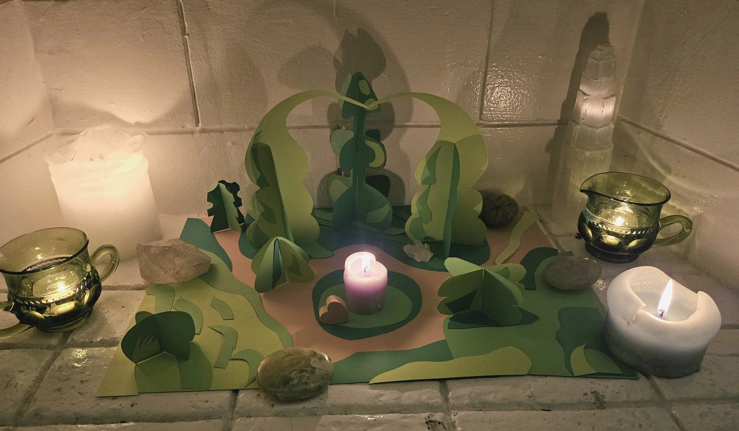 "Ode to Pearl"
construction paper