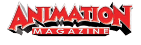 Animation Magazine logo with red and black text