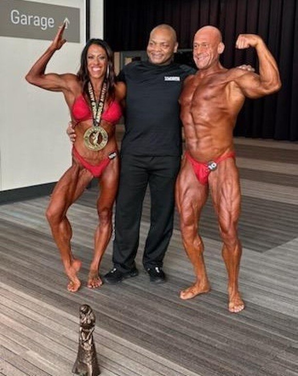 Congratulations to Abbey and Paul Lopez for taking home hardware at the Amateur Arnold on Thursday! Amazing job!