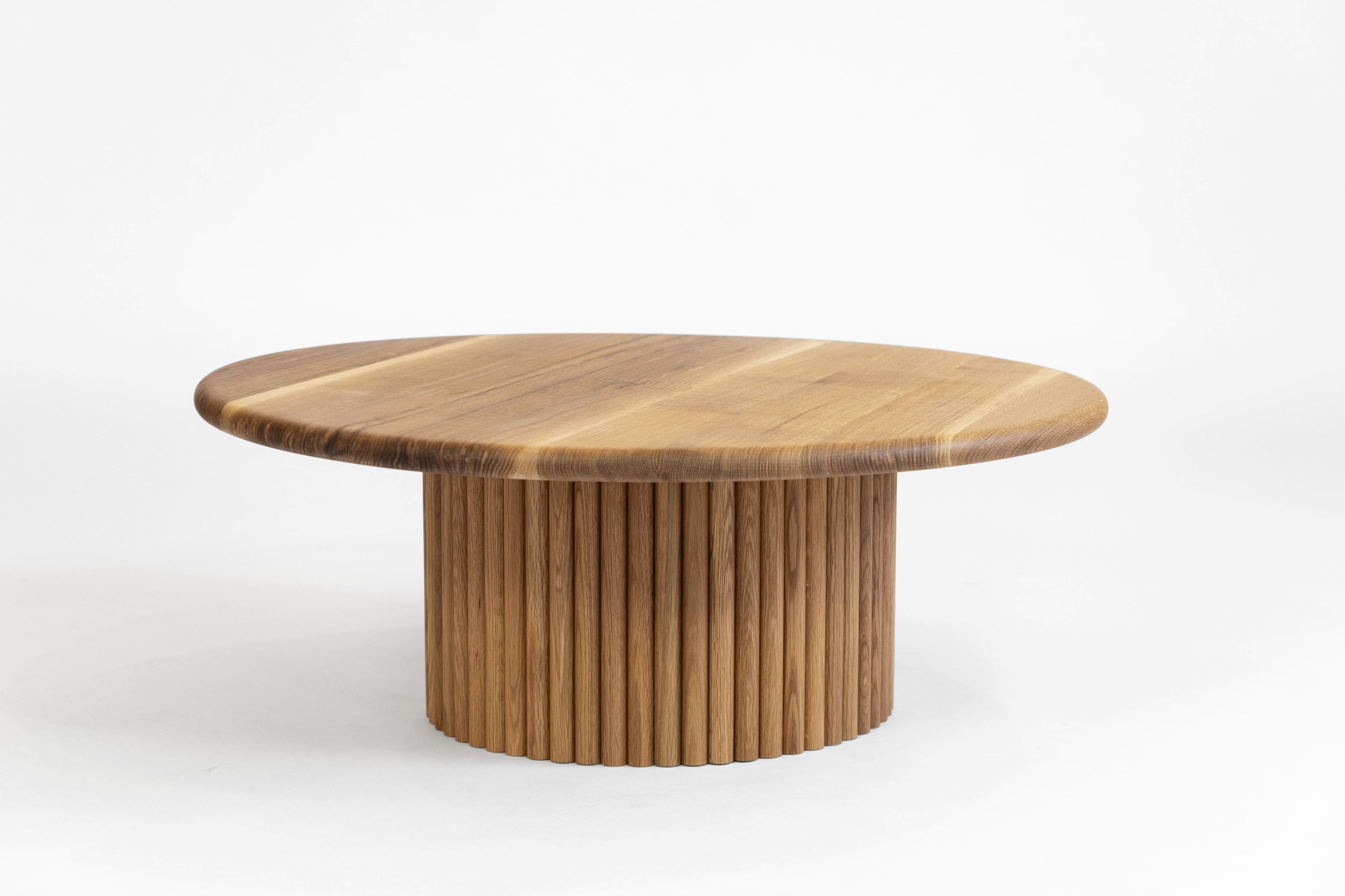 Oak Tambour Coffee Table — eastvold