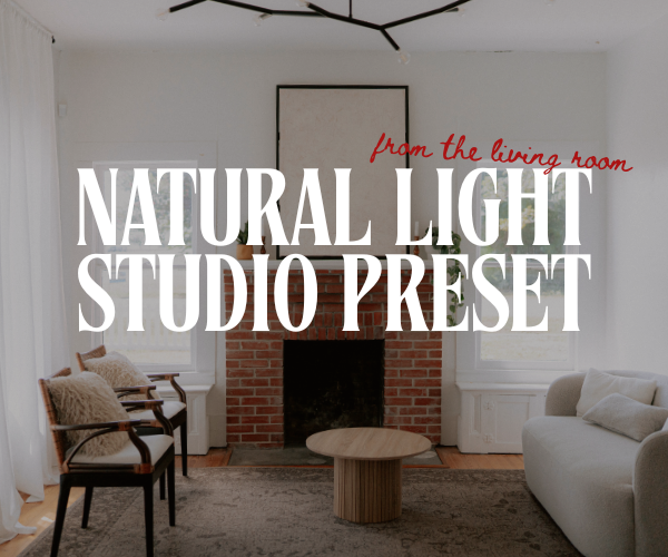 The Living Room Natural Light Preset