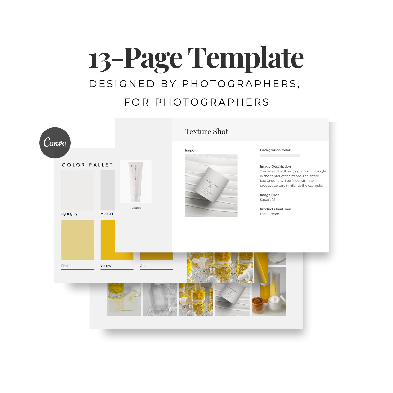 Shot List Template | Photo & Video