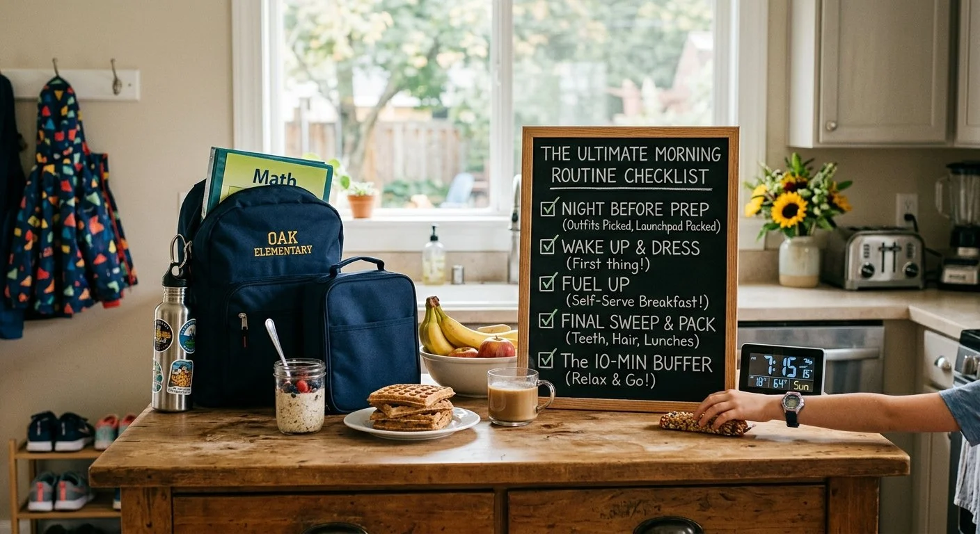 The Ultimate Morning Routine Checklist for Stress-Free School Days