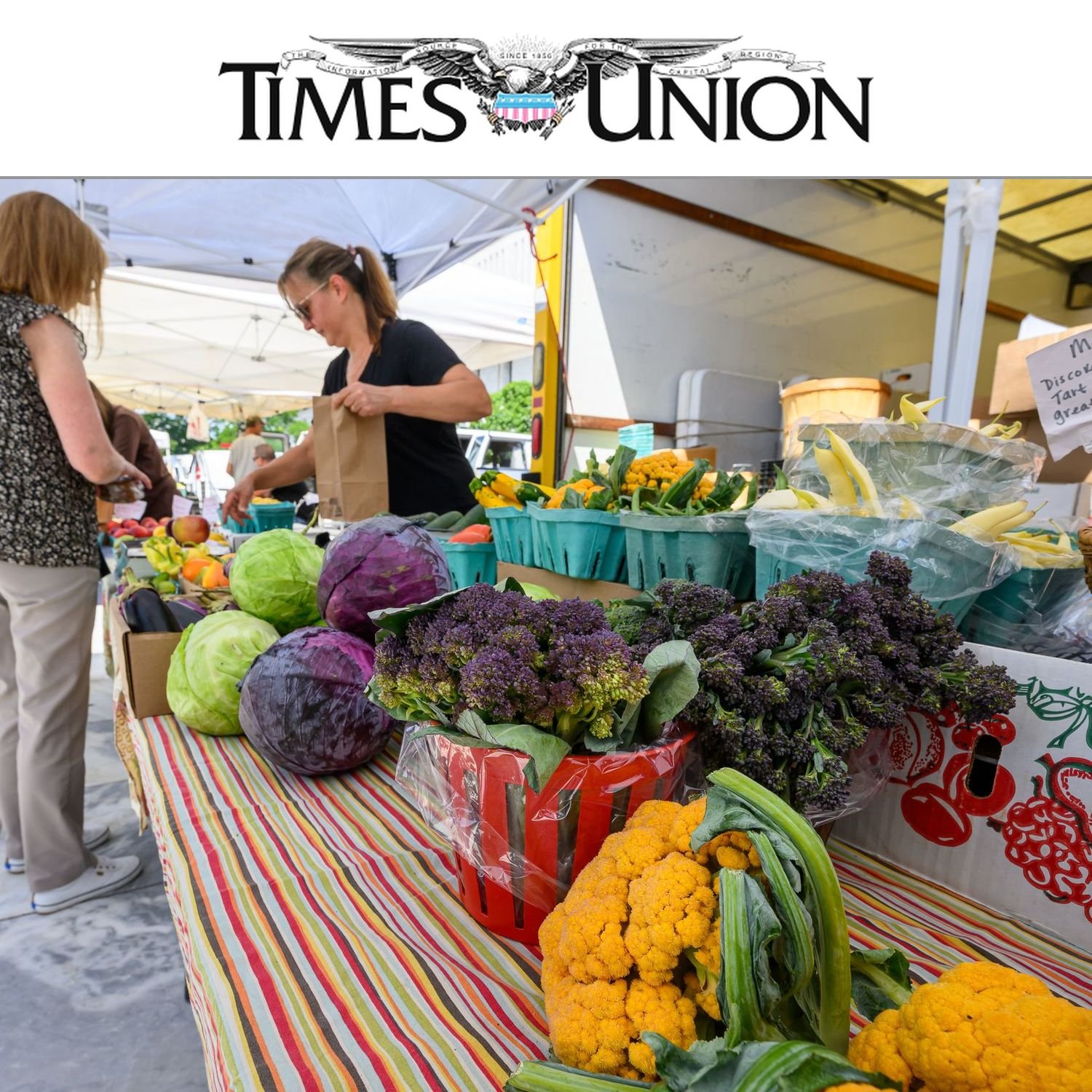 Local farmers, farmers markets see increased demand as cyclospora outbreak continues (Times Union)