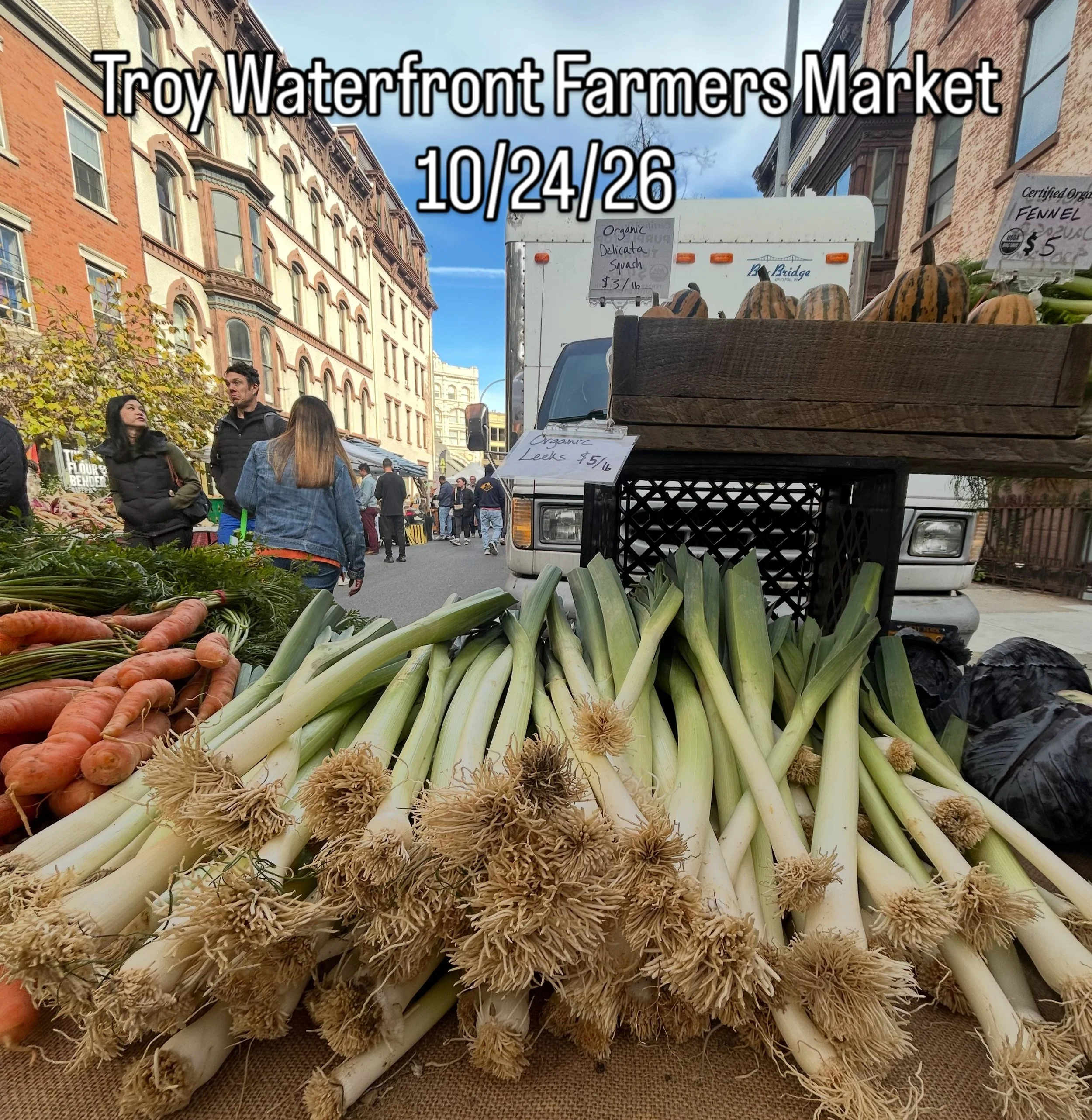 Another great market day. One more outdoor market next week. Still so much local produce!
