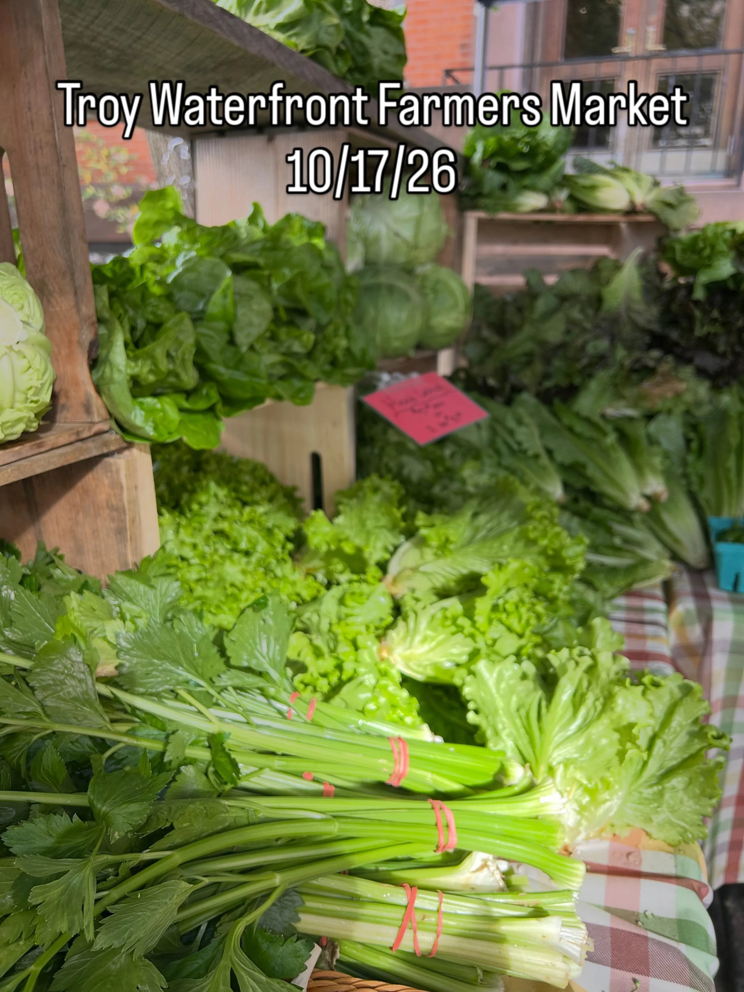 The first Market that has felt like fall. But the produce is spectacular!!