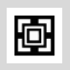 Abstract black and white geometric maze pattern