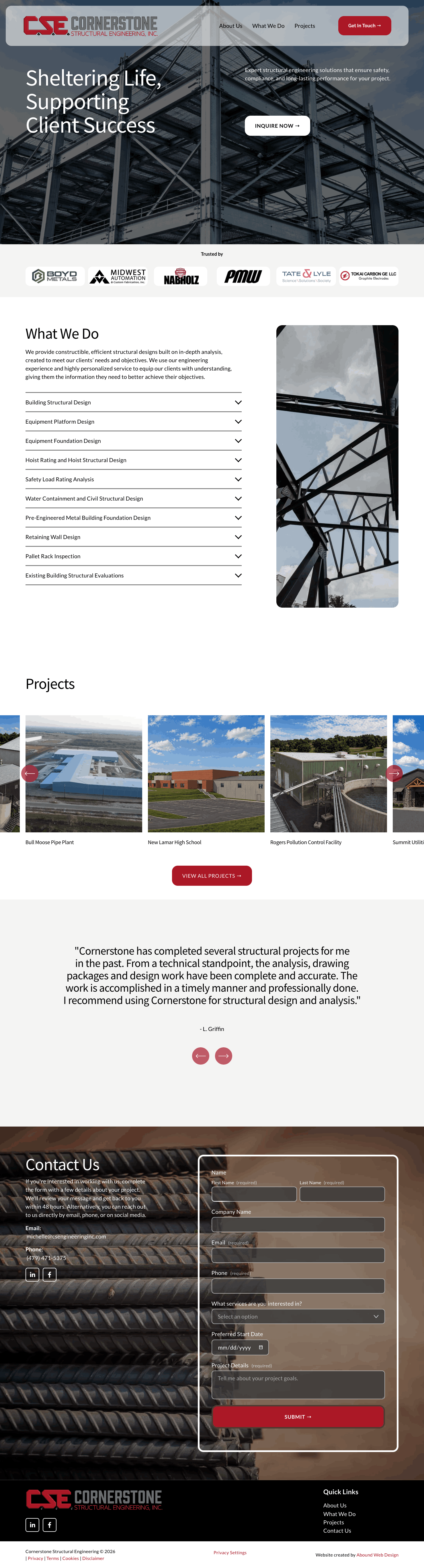 Cornerstone Structural Engineering