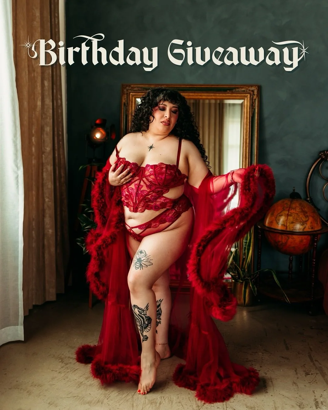 🎉✨ It&rsquo;s my birthday month, which means&hellip; it&rsquo;s time for my ONE big annual giveaway! ✨🎉

This year, I&rsquo;m teaming up with my friends at @glamhauscollective to gift one lucky winner the ultimate photoshoot experience:
📸 A 1-hour