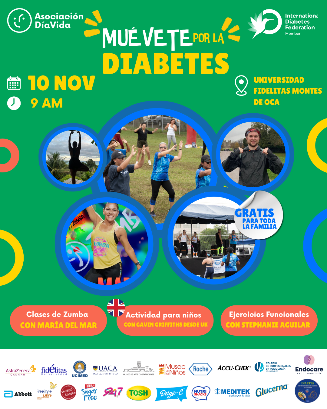 Muévete por la diabetes