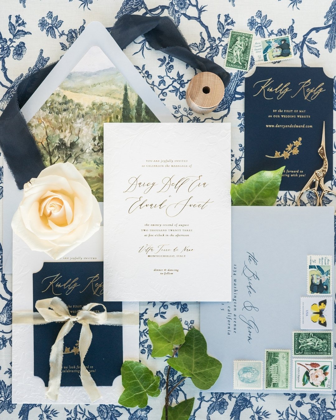 I didn't go into wedding planning with any interest in making my own wedding invitations, let alone starting a business doing it. When I realized that I wanted a suite I couldn't quite find, I decided to utilize some graphic design experience from my
