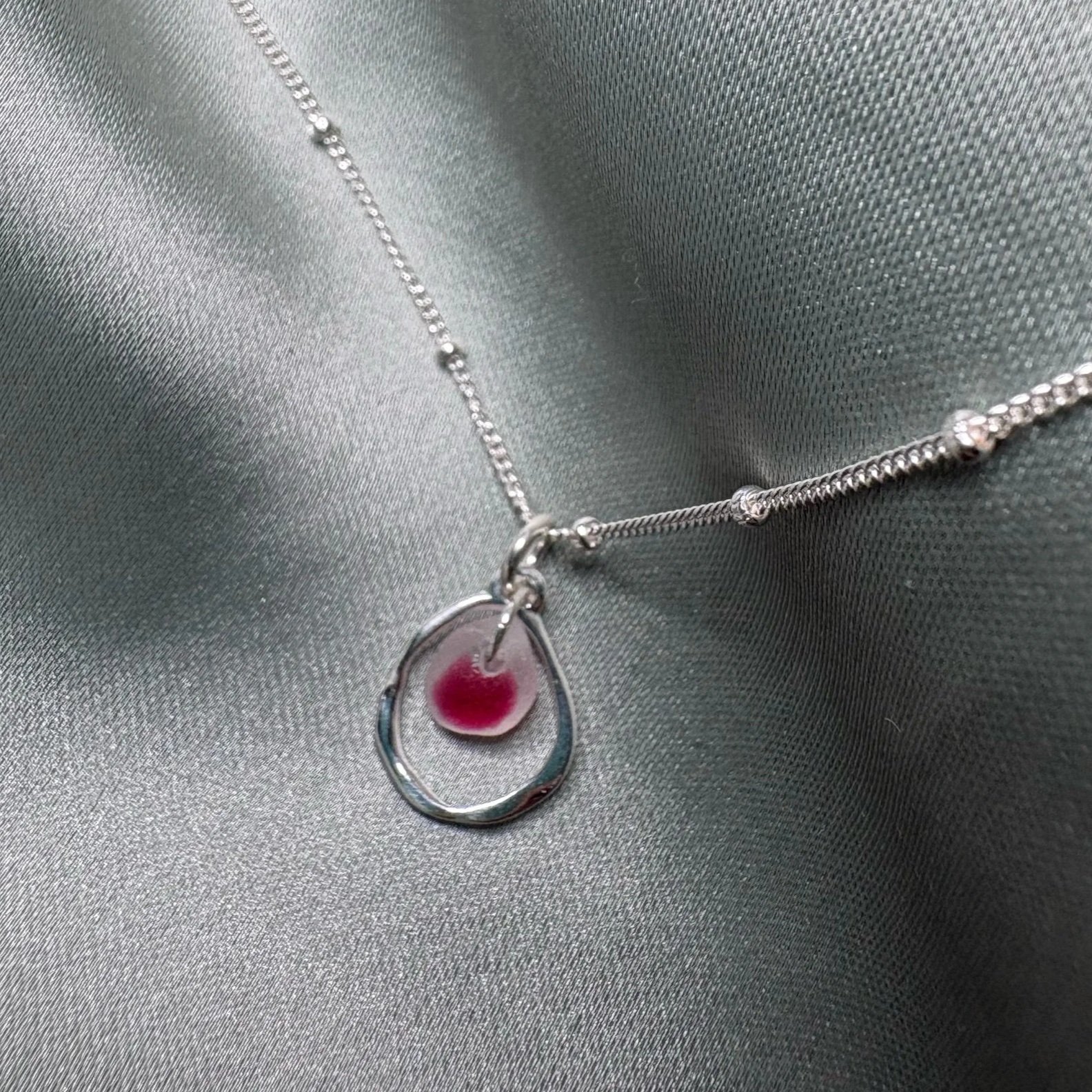 Drift necklace - Pink multi