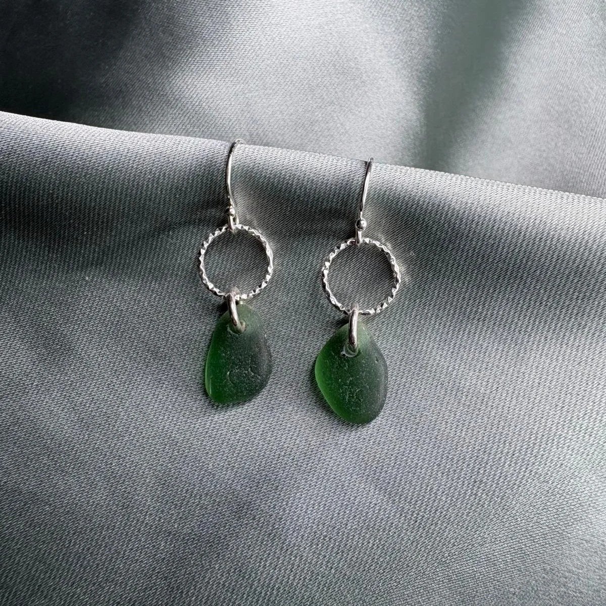 Cove earrings - Green