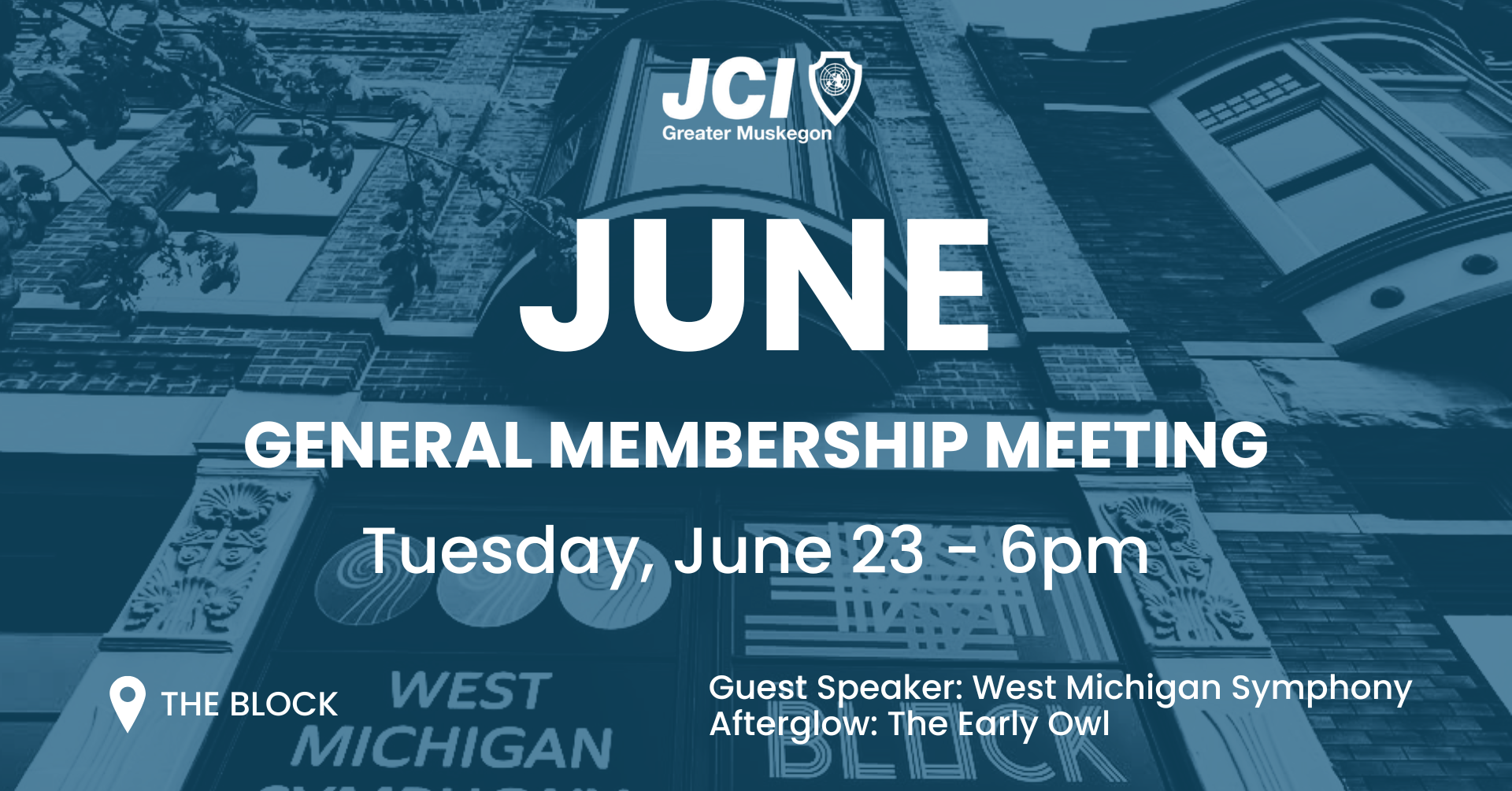 General Membership Meeting: June