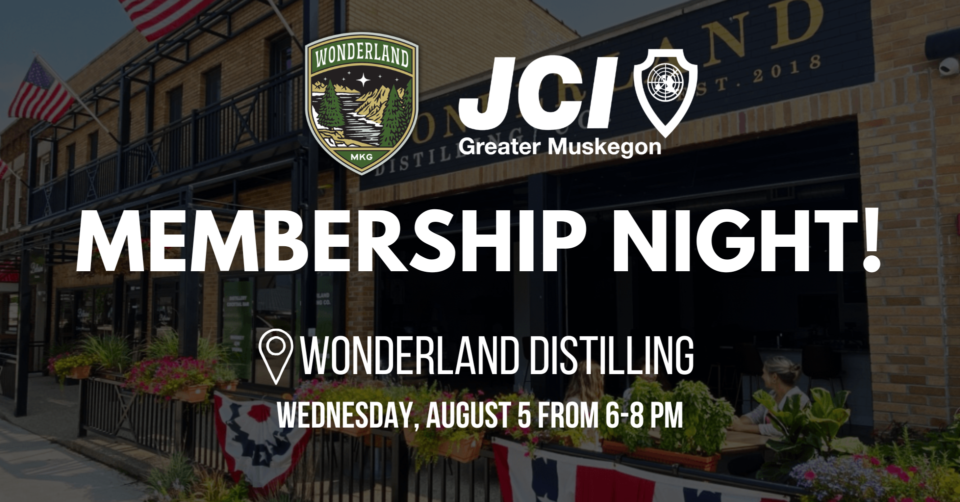 Membership Night at Wonderland Distilling Co.