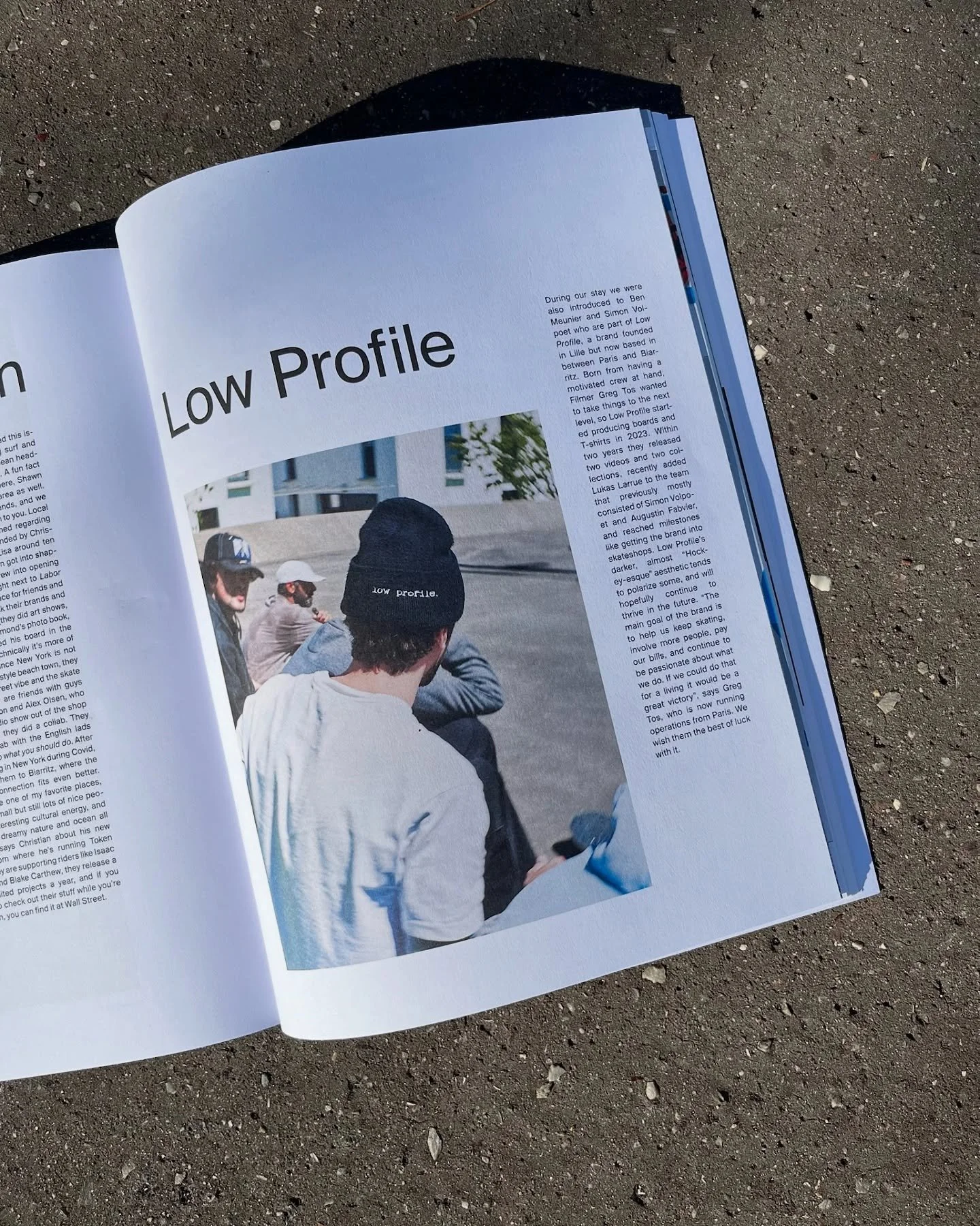 Thanks to @bubbleskatemag for featuring us in their latest issue ! They spent some time in south west of France where they met @te0plov and @luk115_ as you can witness in the recap video of the trip &laquo;&nbsp;Merci Clem&nbsp;&raquo; available on @