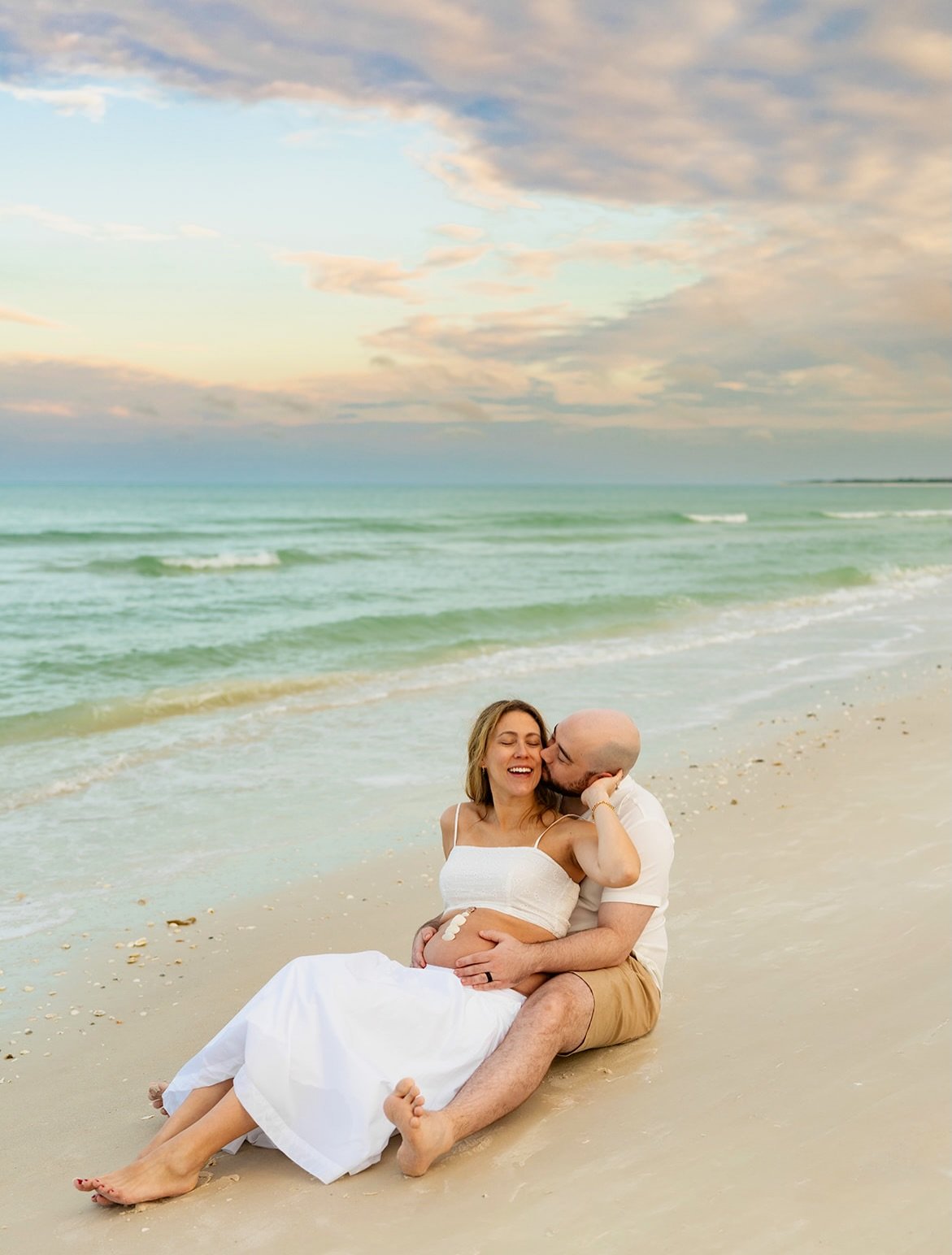 A beautiful sunrise maternity session at the beach for C &amp; J 🩵🐚🌞🌊
-
-
-
-
#sarasotaphotographer #fortmyersphotographer #swflphotographer #maternityphotographer #maternityphotosession