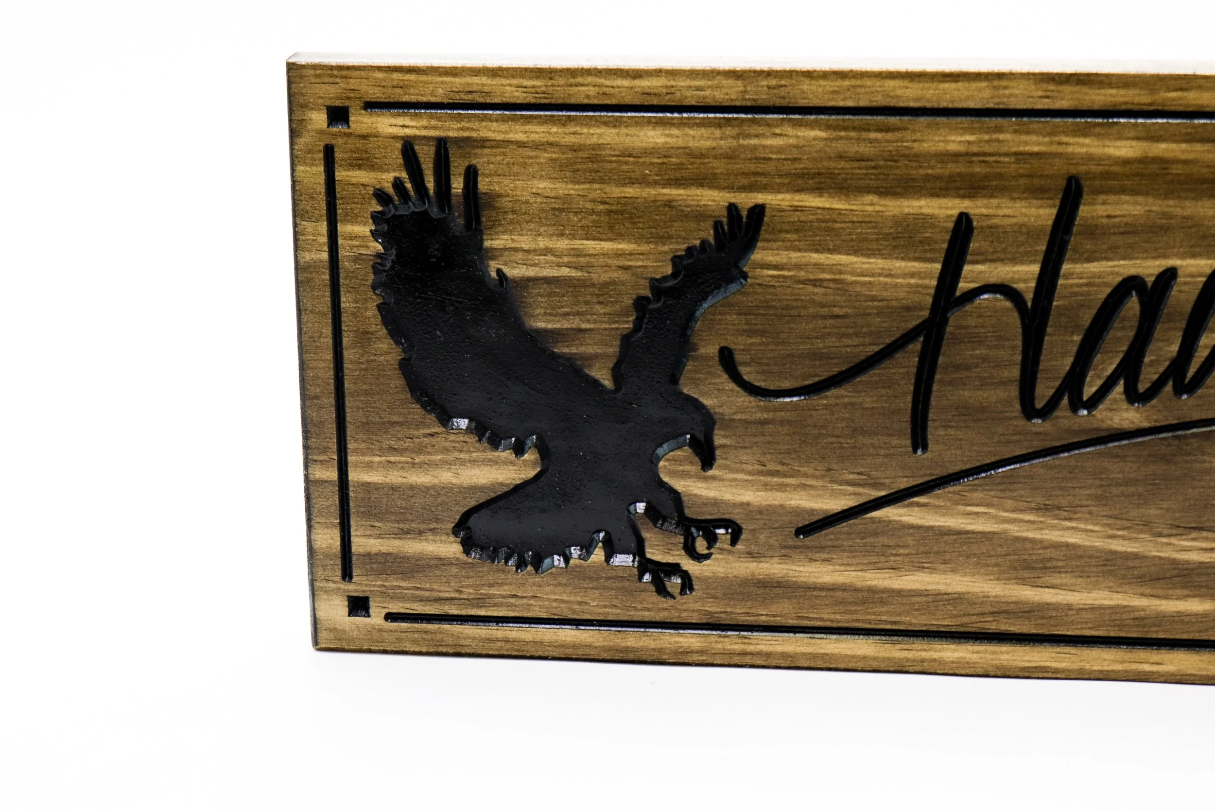 Family Name Sign - Hawk - Patio Decor (CWD-10) (4).jpg