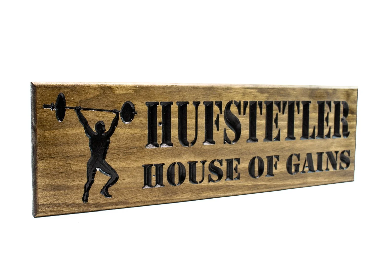 Weightlifting - Home Gym Sign - Workout Room Sign (CWD-631)