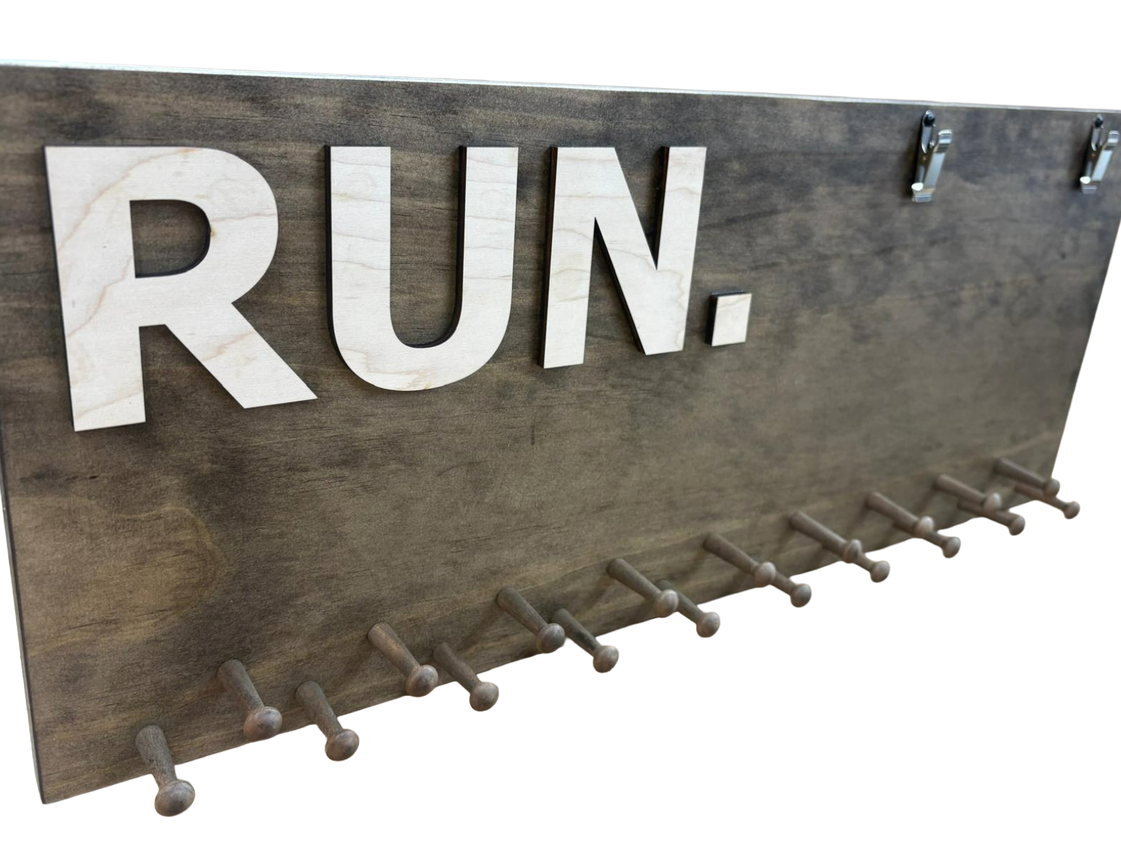 Medal Display - Running Medal Holder - Marathon - Bib and Ribbon Display (CWD-828)