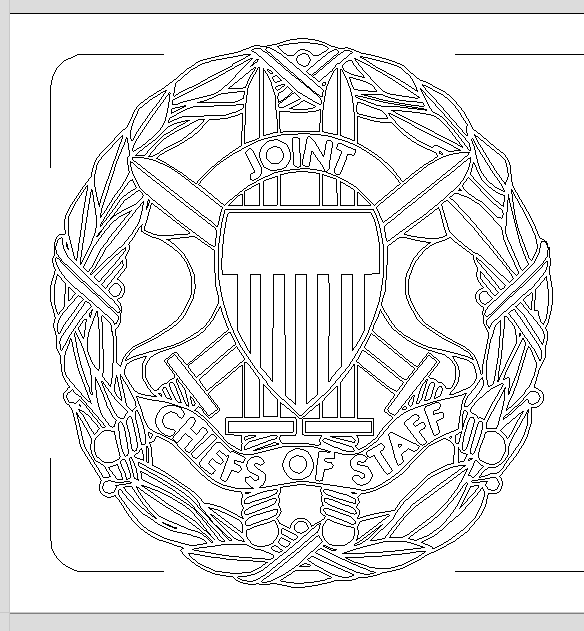 Joint Chiefs of Staff Vector Image 
