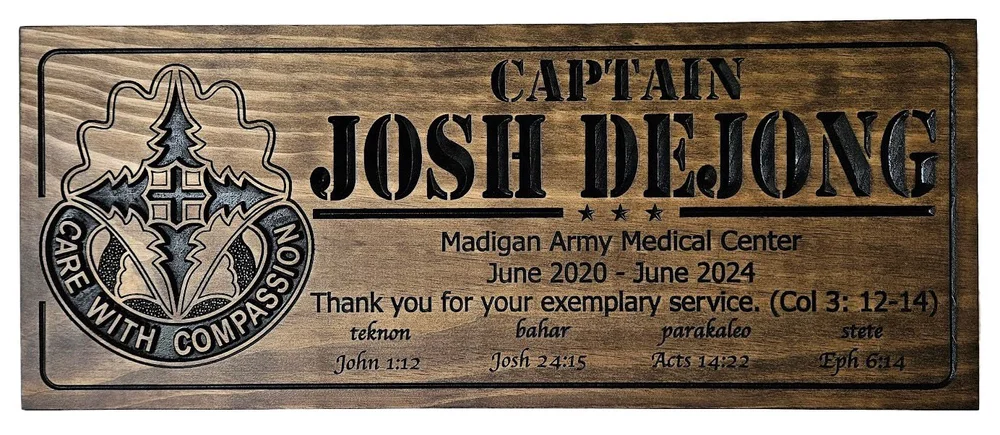 Madigan Army Medical Center Sign 