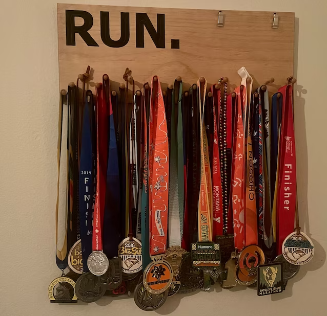 Running Medal Holder