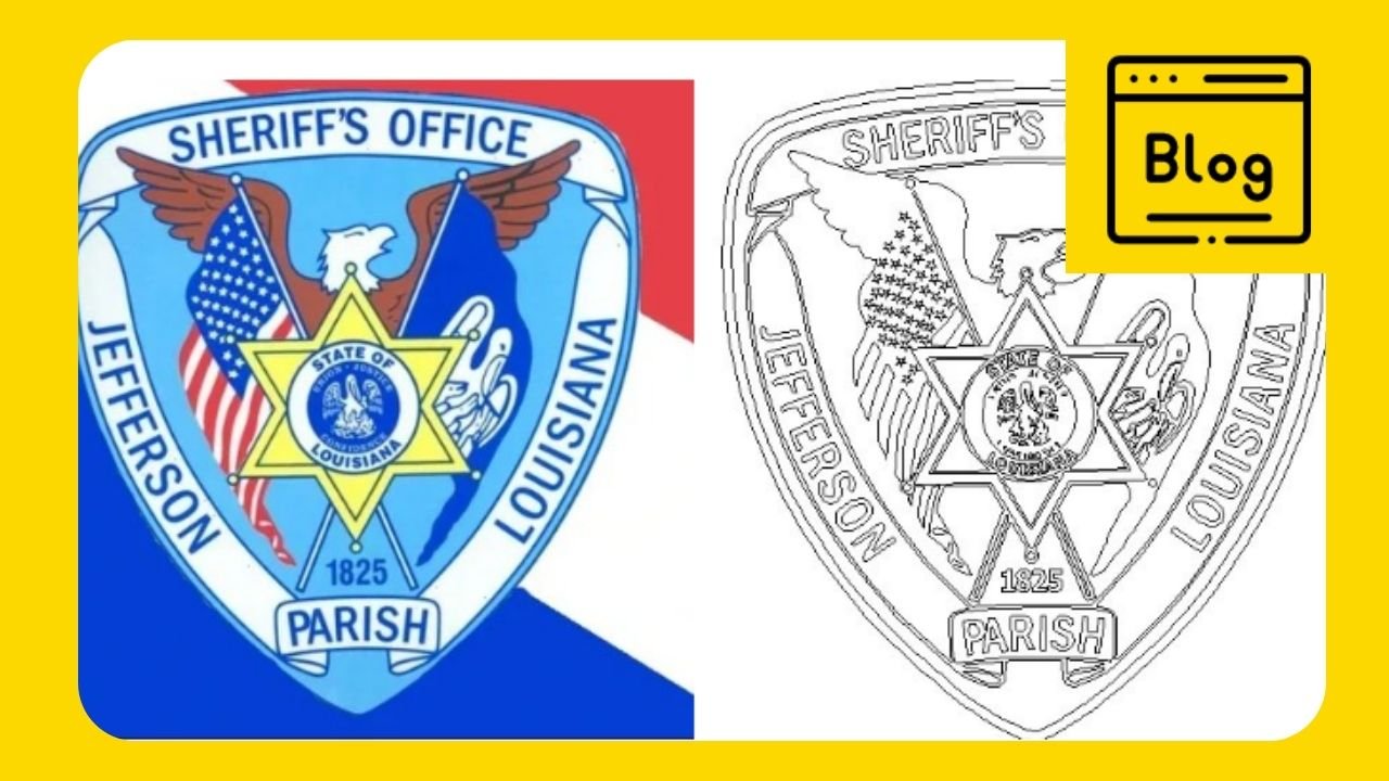 Sheriff’s Office Jefferon Louisiana wooden plaque