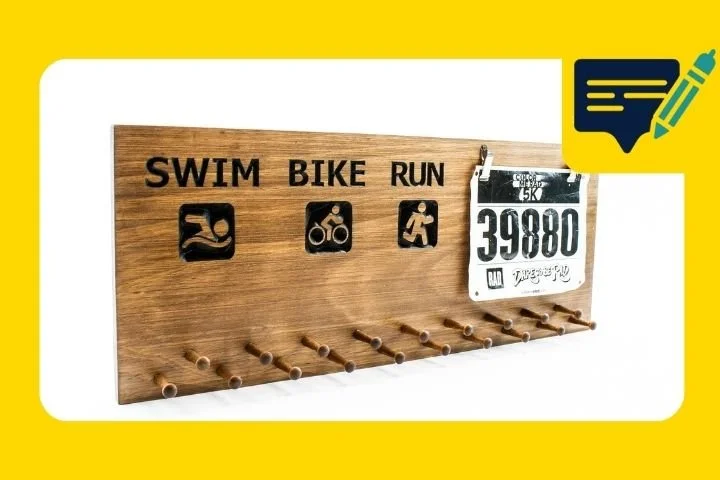 Triathlon Medal Holder