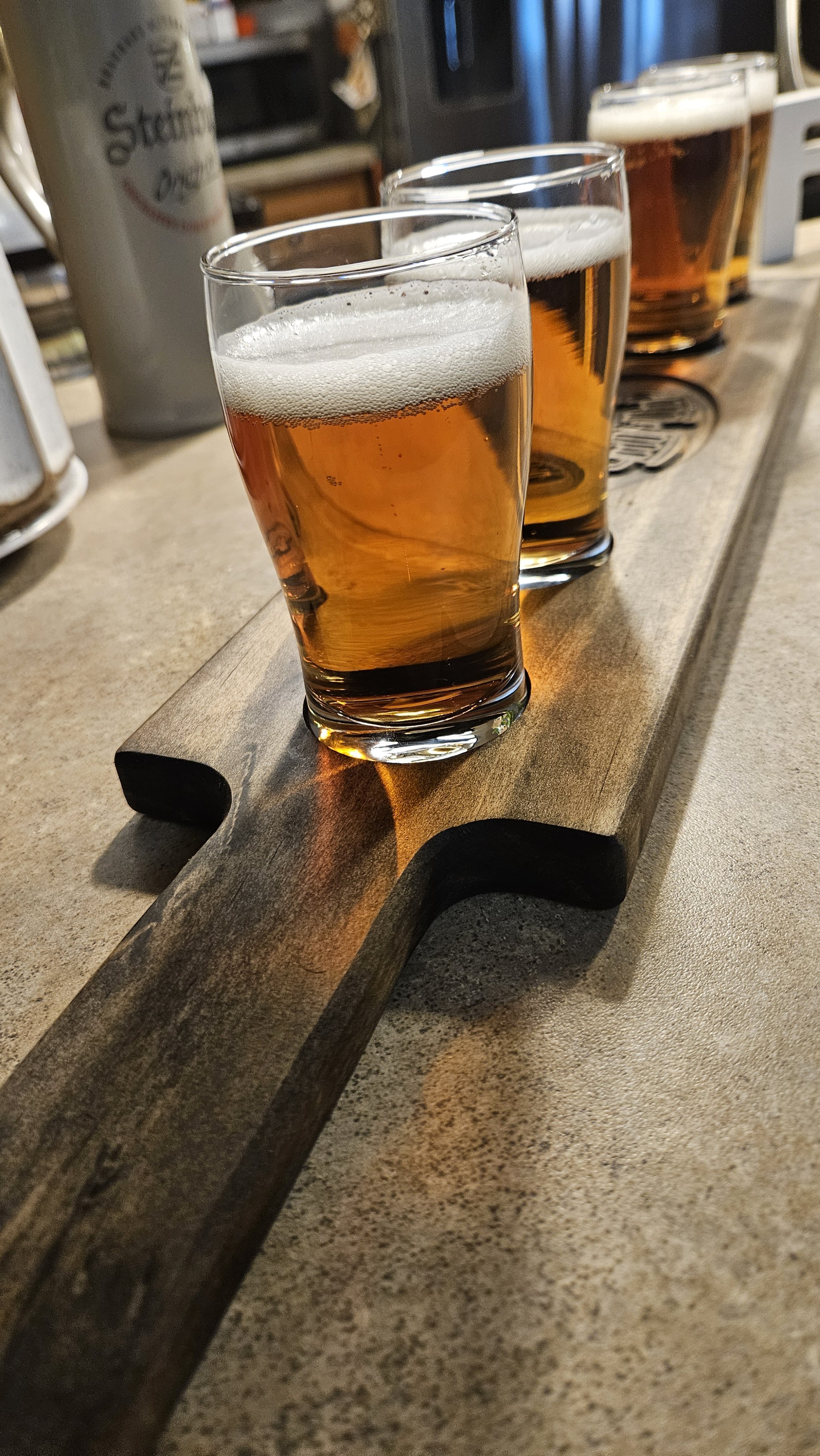 Personalized Beer Flight Set Custom Beer Paddle Wedding Gift Fathers Day Gift Gift for Him Groomsmen Gift Beer Flight Engraved (3).jpg