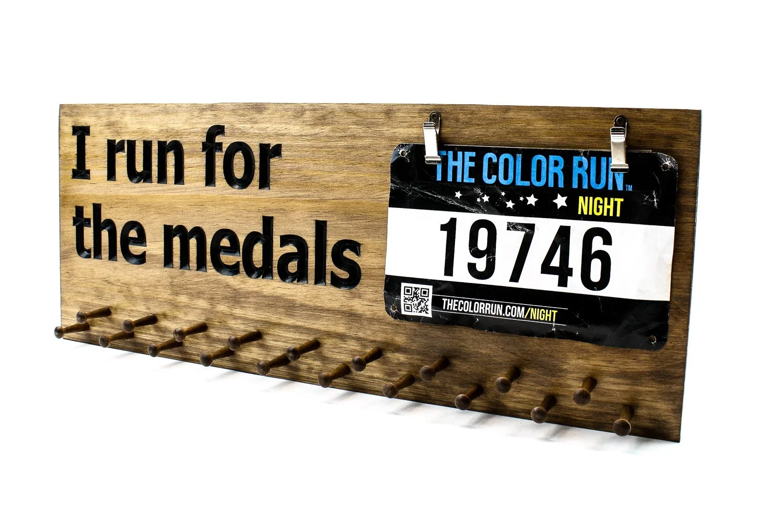Add Run Display Running Medal Holder Display — WEIHMUE