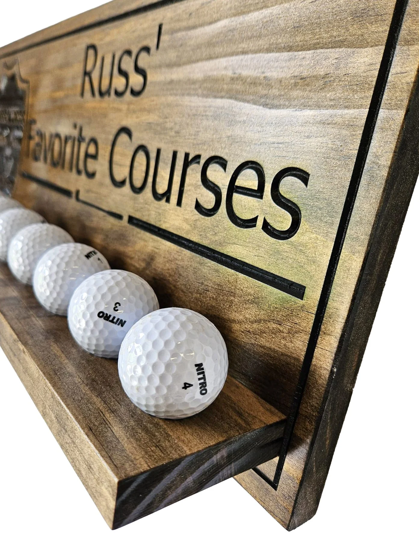 Table Sign Golf Custom Golf Sign - 19th Hole Sign - Personalized Wood Sign - Sports Bar ...