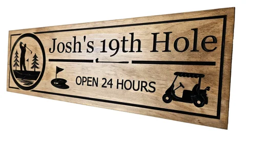 19th Hole Sign