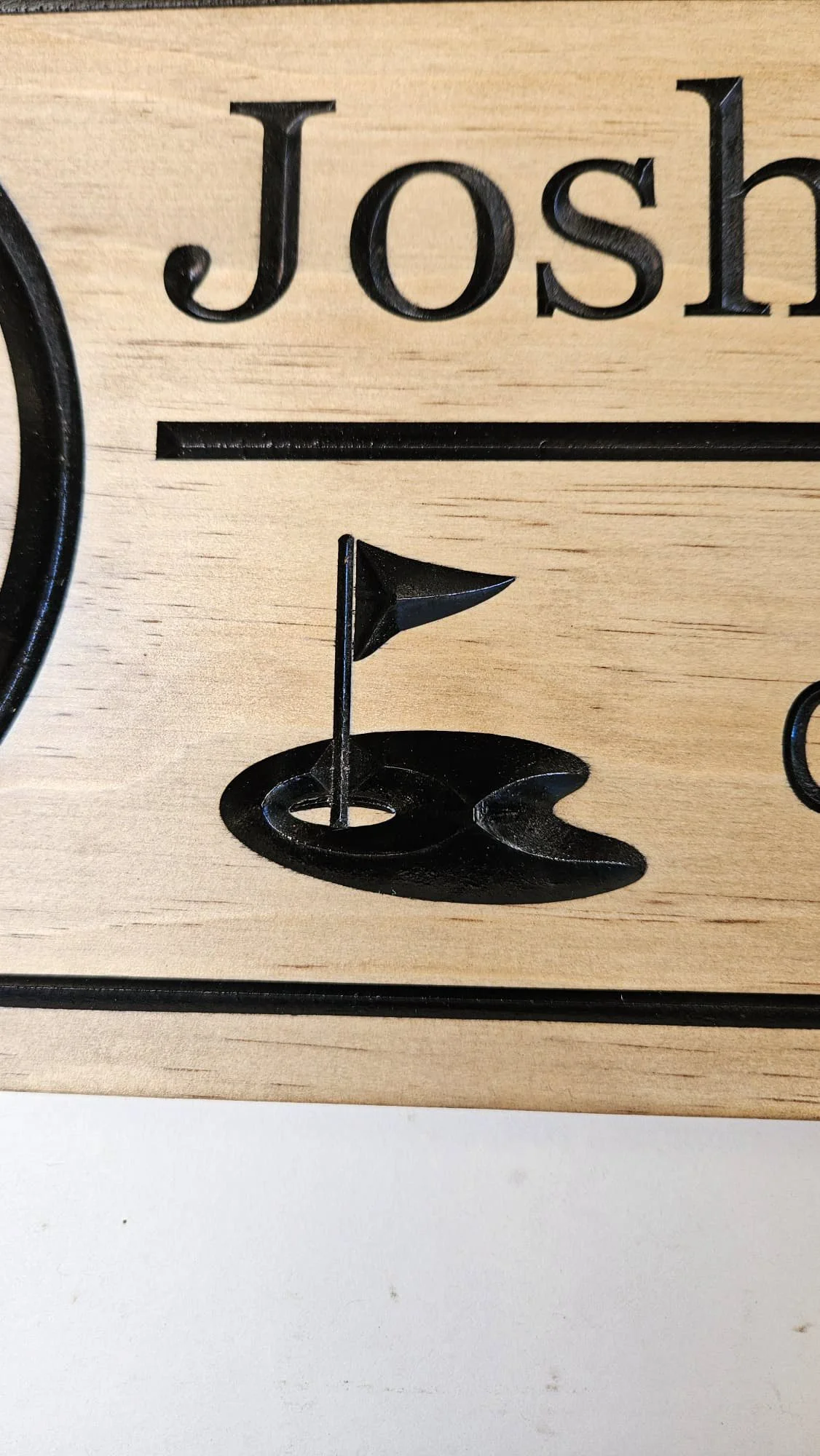 Rustic Golf Signs Golf — WOODEN SIGNS by — WEIHMUE