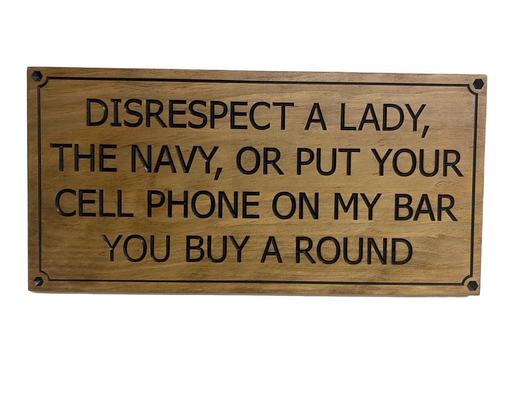 Top Gun Maverick Bar Quote Sign