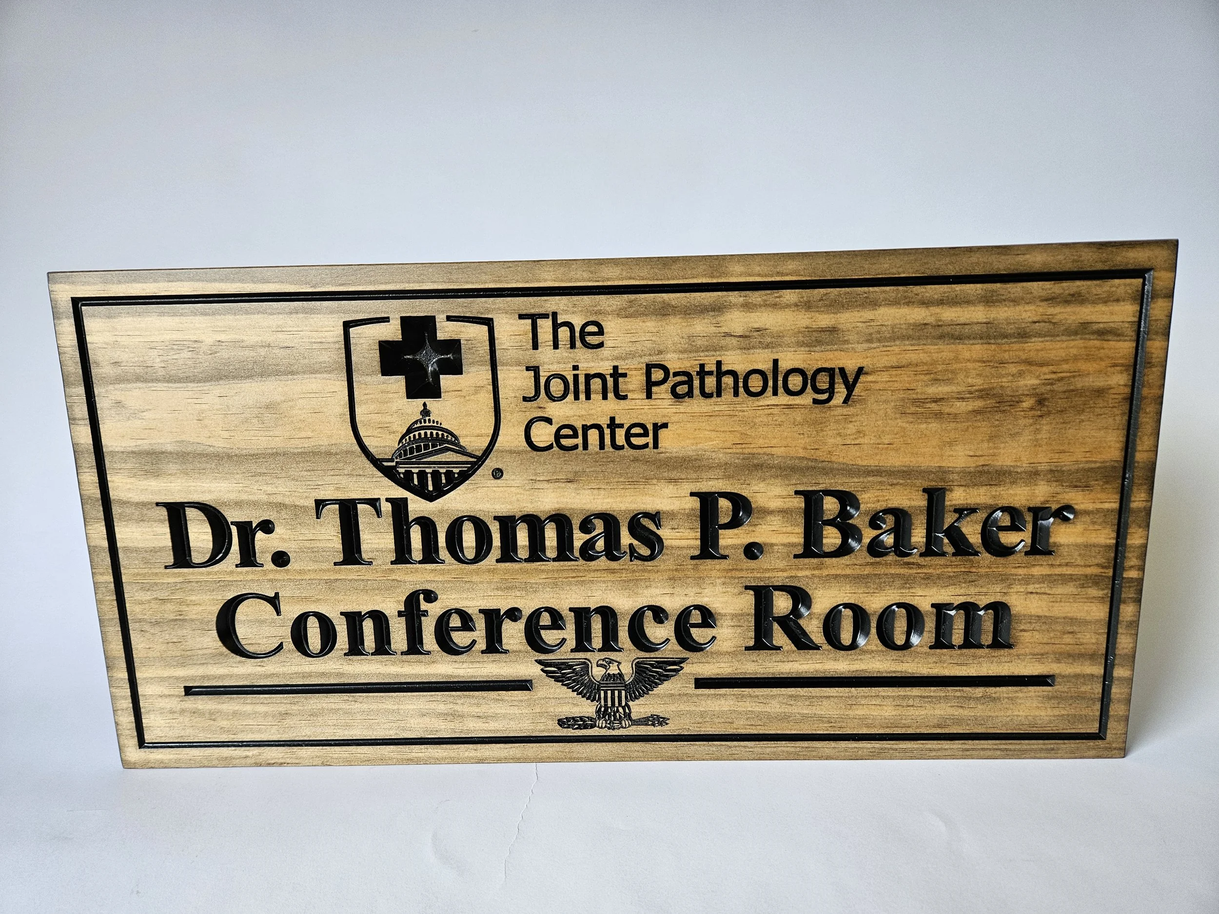 Crafting Professional Excellence: Custom Wooden Conference Room Signs
