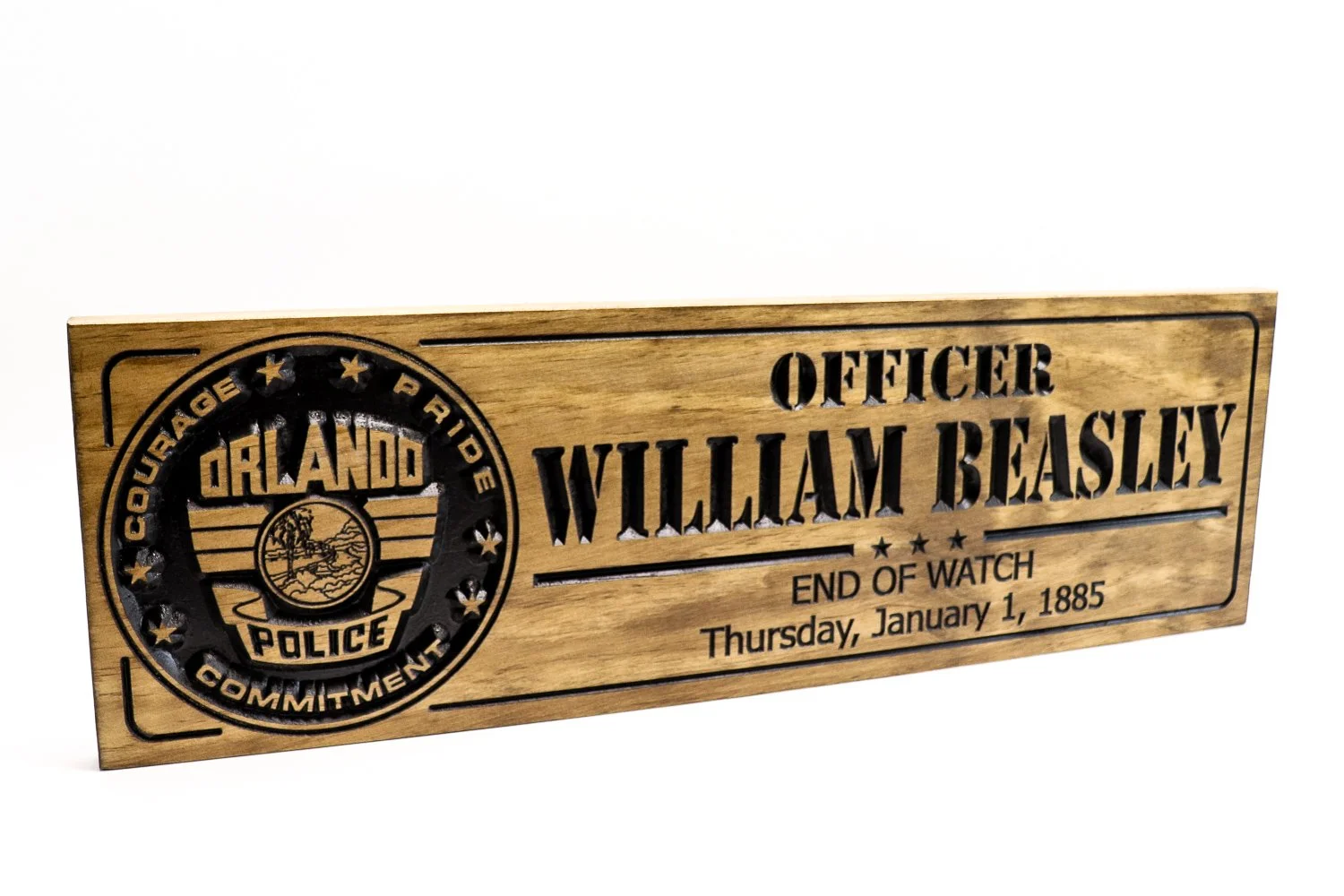 The Best Wooden Police Plaque Sign: Honor Service with a Timeless Gift
