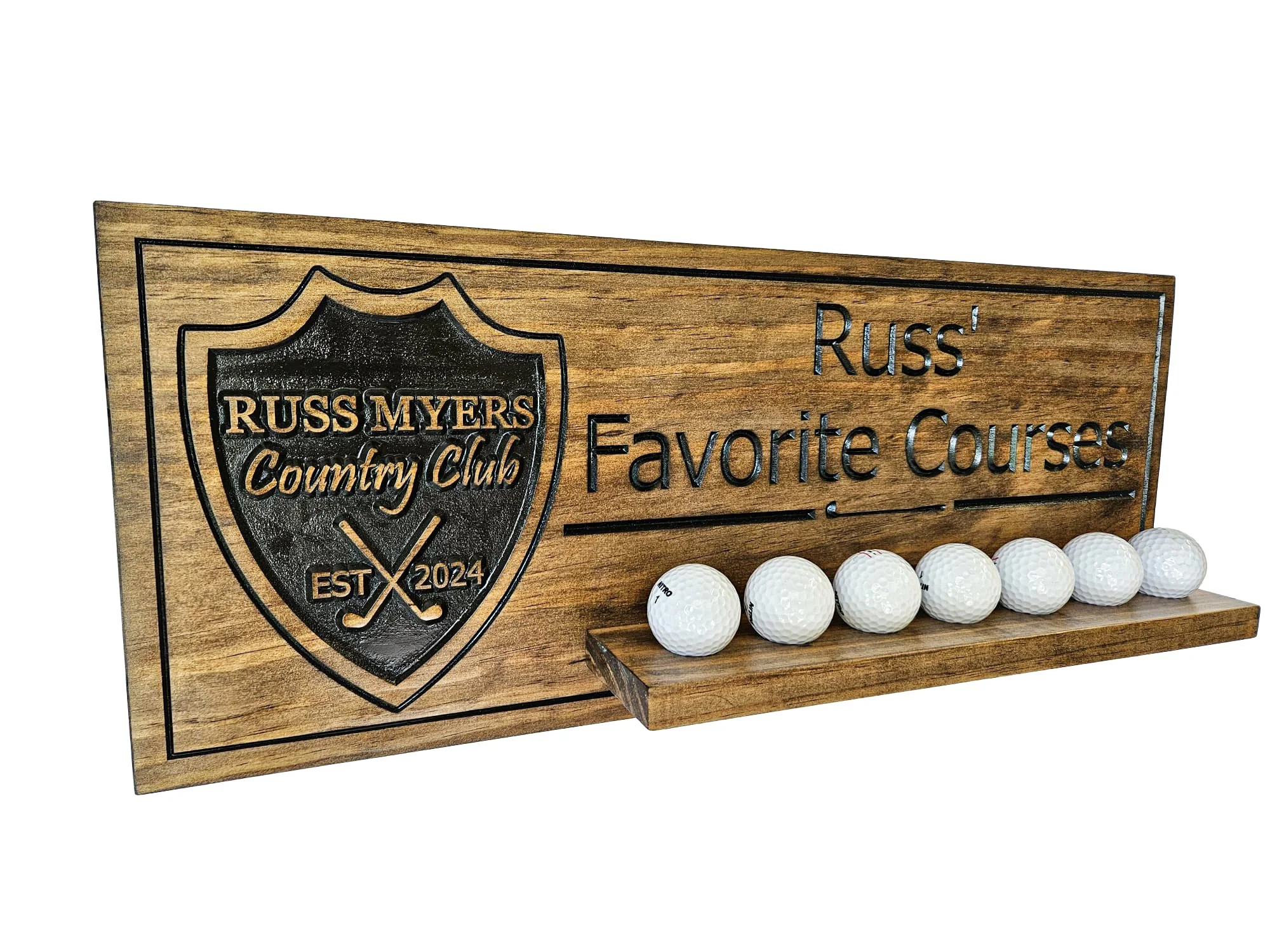 Custom Golf Sign Ideas: How to Create the Ultimate Personalized 19th Hole Display for Your Man Cave or Golf Room