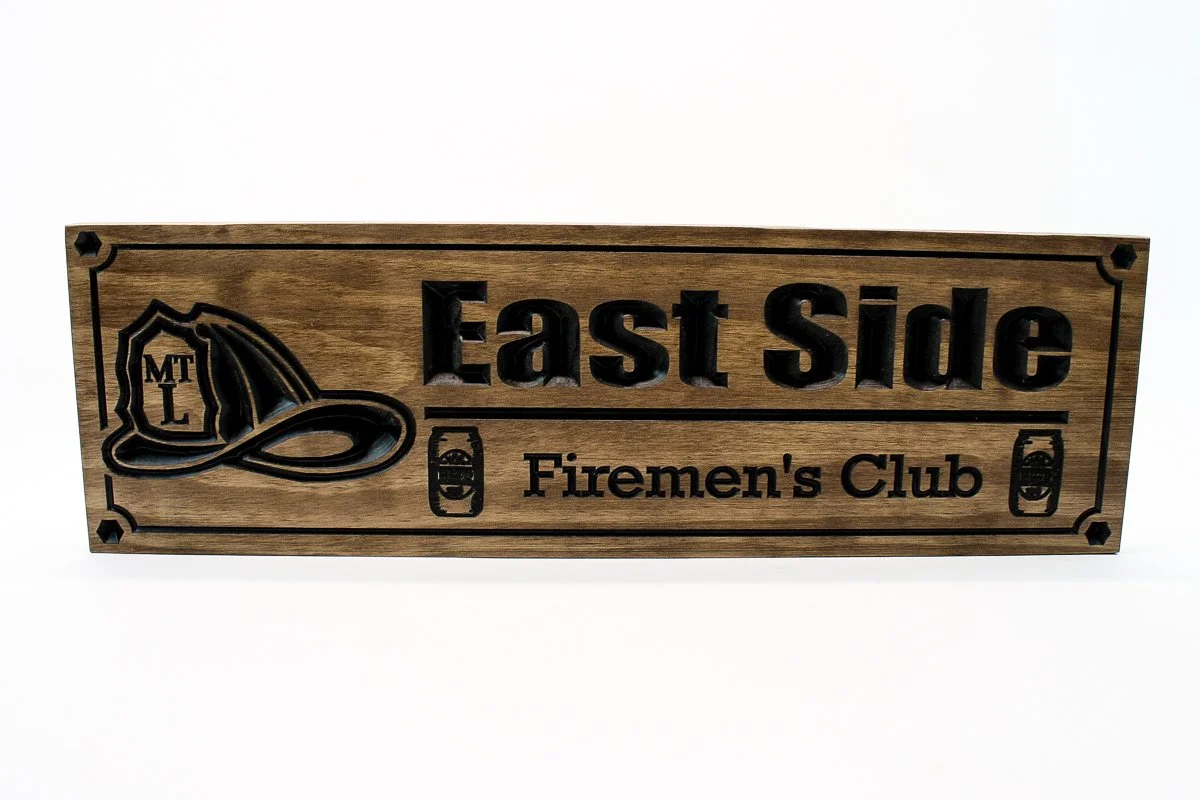 Firefighter Sign-Fire Station sign-Fire Department Sign-Custom sign-Personalized Wood Sign-Firefighter Gift-(CWD-588)