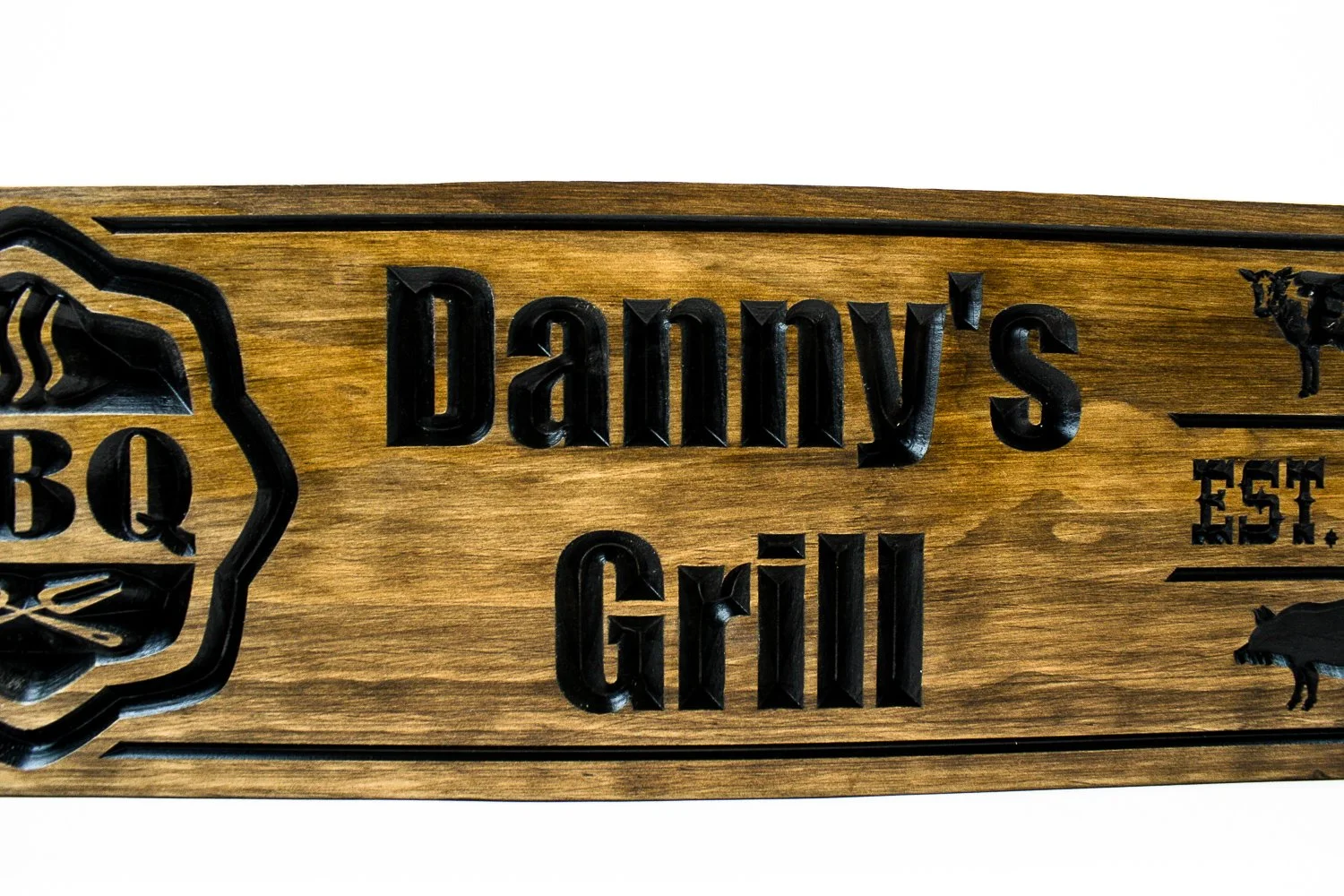 BBQ Grill Sign - Porch Sign - Restaurant Decor (CWD-212)BBQ Grill Sign - Porch Sign - Restaurant Decor (CWD-212) (11).jpg