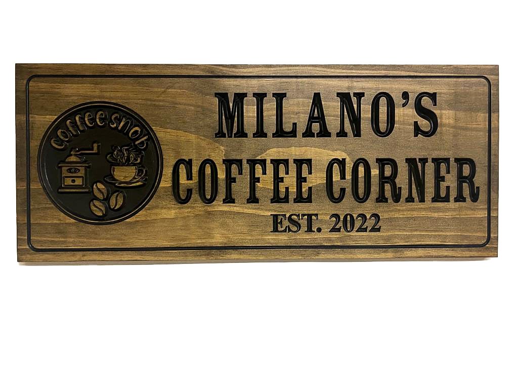 Coffee Bar Sign - Coffee Shop (CWD-759) (2).jpg