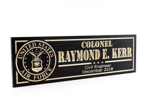 Retirement & Promotion Plaque