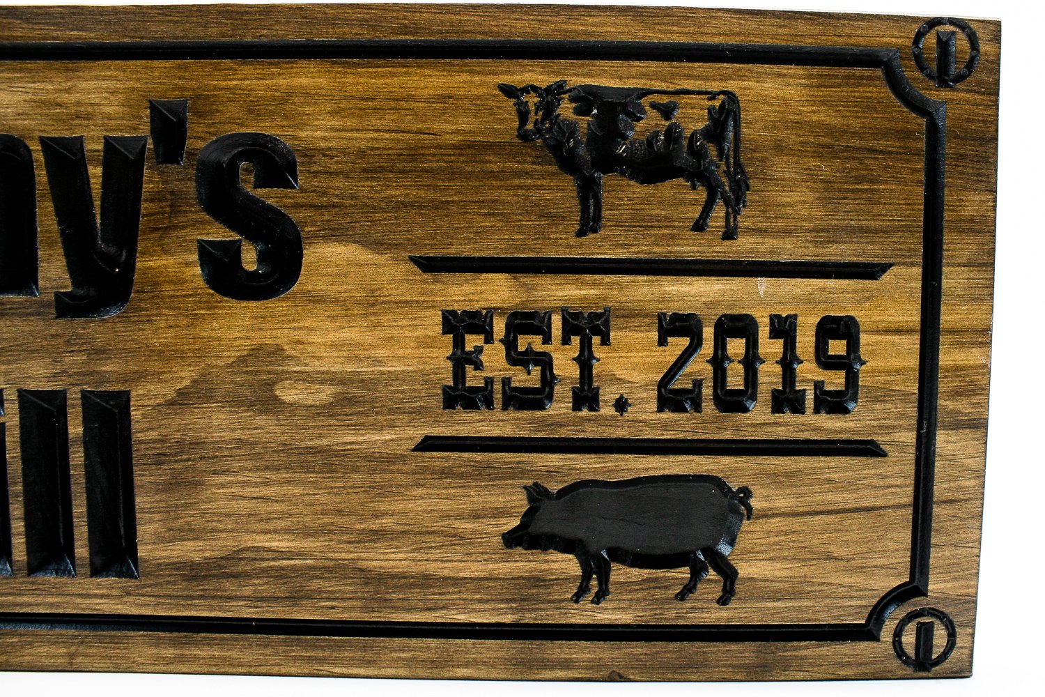 BBQ Grill Sign - Porch Sign - Restaurant Decor (CWD-212)BBQ Grill Sign - Porch Sign - Restaurant Decor (CWD-212) (10).jpg