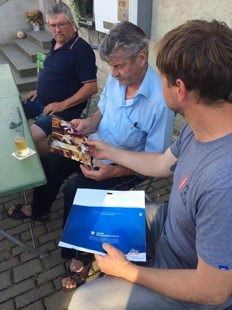 Die Übergabe des Bildes