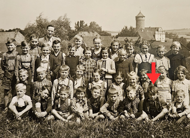 Schulkinder in Strössendorf