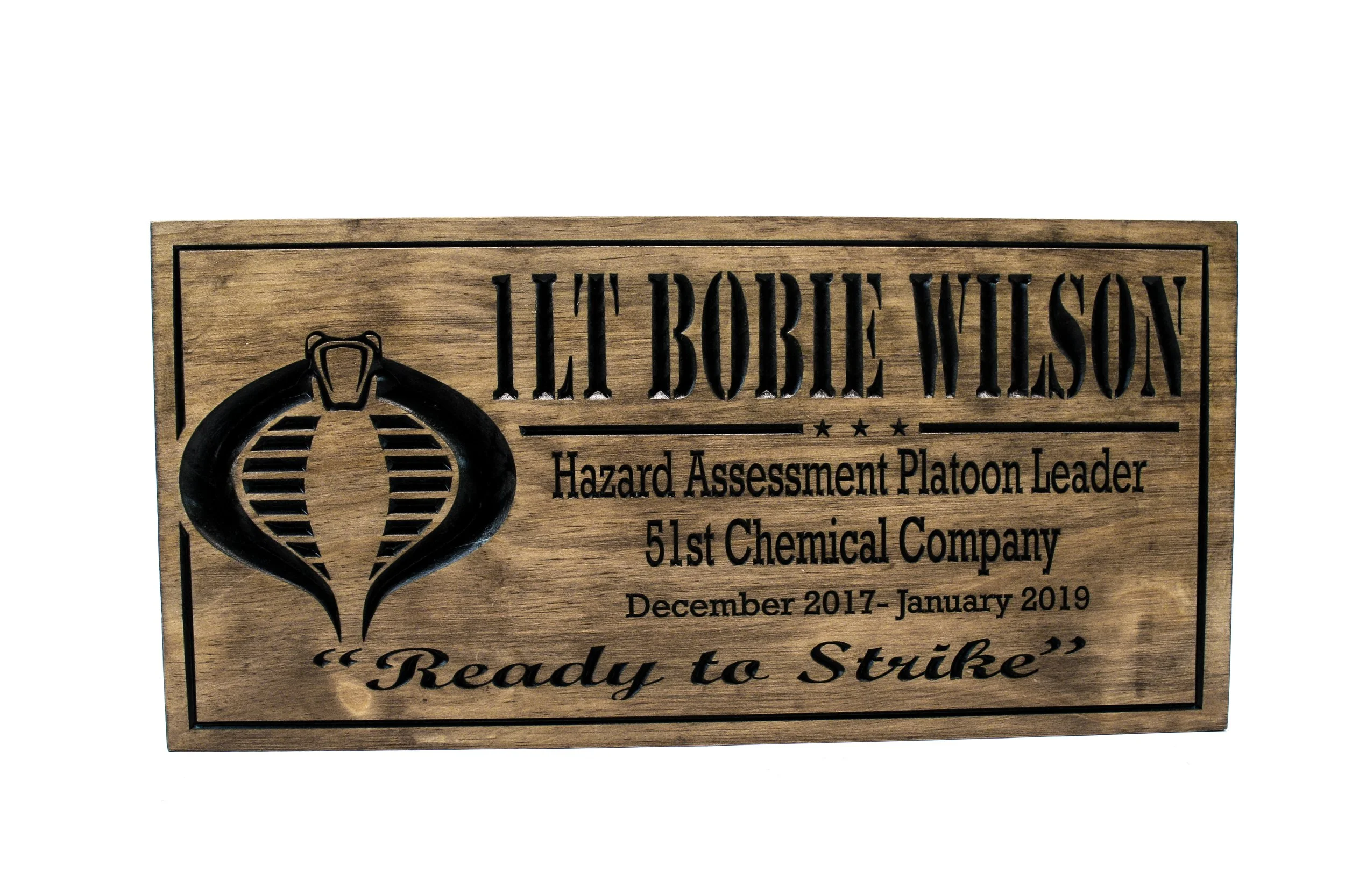 Military Gifts - Retirement Gift - Veterans Day Gift (CWD-508)